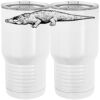 20 oz. Tall Stainless Steel Vacuum Insulated Tumbler White Thumbnail