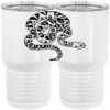 20 oz. Tall Stainless Steel Vacuum Insulated Tumbler White Thumbnail