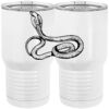 20 oz. Tall Stainless Steel Vacuum Insulated Tumbler White Thumbnail