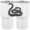 20 oz. Tall Stainless Steel Vacuum Insulated Tumbler White Thumbnail