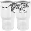 20 oz. Tall Stainless Steel Vacuum Insulated Tumbler White Thumbnail