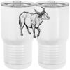 20 oz. Tall Stainless Steel Vacuum Insulated Tumbler White Thumbnail
