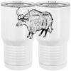 20 oz. Tall Stainless Steel Vacuum Insulated Tumbler White Thumbnail