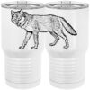 20 oz. Tall Stainless Steel Vacuum Insulated Tumbler White Thumbnail