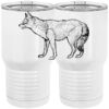 20 oz. Tall Stainless Steel Vacuum Insulated Tumbler White Thumbnail