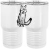 20 oz. Tall Stainless Steel Vacuum Insulated Tumbler White Thumbnail