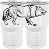 20 oz. Tall Stainless Steel Vacuum Insulated Tumbler White Thumbnail