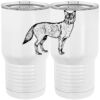 20 oz. Tall Stainless Steel Vacuum Insulated Tumbler White Thumbnail