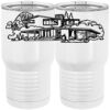 20 oz. Tall Stainless Steel Vacuum Insulated Tumbler White Thumbnail