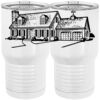 20 oz. Tall Stainless Steel Vacuum Insulated Tumbler White Thumbnail