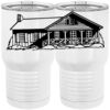 20 oz. Tall Stainless Steel Vacuum Insulated Tumbler White Thumbnail