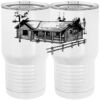 20 oz. Tall Stainless Steel Vacuum Insulated Tumbler White Thumbnail