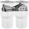 20 oz. Tall Stainless Steel Vacuum Insulated Tumbler White Thumbnail