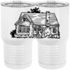 20 oz. Tall Stainless Steel Vacuum Insulated Tumbler White Thumbnail