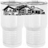 20 oz. Tall Stainless Steel Vacuum Insulated Tumbler White Thumbnail