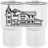 20 oz. Tall Stainless Steel Vacuum Insulated Tumbler White Thumbnail