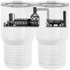 20 oz. Tall Stainless Steel Vacuum Insulated Tumbler White Thumbnail