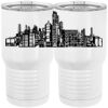 20 oz. Tall Stainless Steel Vacuum Insulated Tumbler White Thumbnail