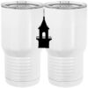 20 oz. Tall Stainless Steel Vacuum Insulated Tumbler White Thumbnail