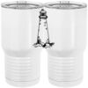 20 oz. Tall Stainless Steel Vacuum Insulated Tumbler White Thumbnail