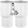 20 oz. Tall Stainless Steel Vacuum Insulated Tumbler White Thumbnail