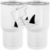20 oz. Tall Stainless Steel Vacuum Insulated Tumbler White Thumbnail