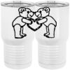 20 oz. Tall Stainless Steel Vacuum Insulated Tumbler White Thumbnail