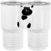 20 oz. Tall Stainless Steel Vacuum Insulated Tumbler White Thumbnail