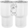 20 oz. Tall Stainless Steel Vacuum Insulated Tumbler White Thumbnail