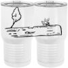 20 oz. Tall Stainless Steel Vacuum Insulated Tumbler White Thumbnail