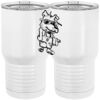 20 oz. Tall Stainless Steel Vacuum Insulated Tumbler White Thumbnail