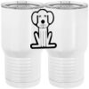 20 oz. Tall Stainless Steel Vacuum Insulated Tumbler White Thumbnail