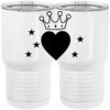20 oz. Tall Stainless Steel Vacuum Insulated Tumbler White Thumbnail