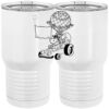 20 oz. Tall Stainless Steel Vacuum Insulated Tumbler White Thumbnail