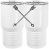 20 oz. Tall Stainless Steel Vacuum Insulated Tumbler White Thumbnail