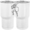 20 oz. Tall Stainless Steel Vacuum Insulated Tumbler White Thumbnail