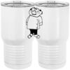 20 oz. Tall Stainless Steel Vacuum Insulated Tumbler White Thumbnail