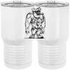 20 oz. Tall Stainless Steel Vacuum Insulated Tumbler White Thumbnail