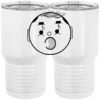 20 oz. Tall Stainless Steel Vacuum Insulated Tumbler White Thumbnail