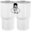 20 oz. Tall Stainless Steel Vacuum Insulated Tumbler White Thumbnail