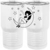 20 oz. Tall Stainless Steel Vacuum Insulated Tumbler White Thumbnail