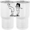 20 oz. Tall Stainless Steel Vacuum Insulated Tumbler White Thumbnail