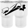 20 oz. Tall Stainless Steel Vacuum Insulated Tumbler White Thumbnail