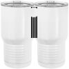 20 oz. Tall Stainless Steel Vacuum Insulated Tumbler White Thumbnail