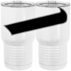 20 oz. Tall Stainless Steel Vacuum Insulated Tumbler White Thumbnail