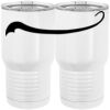 20 oz. Tall Stainless Steel Vacuum Insulated Tumbler White Thumbnail