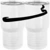 20 oz. Tall Stainless Steel Vacuum Insulated Tumbler White Thumbnail