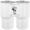 20 oz. Tall Stainless Steel Vacuum Insulated Tumbler White Thumbnail