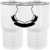 20 oz. Tall Stainless Steel Vacuum Insulated Tumbler White Thumbnail
