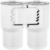 20 oz. Tall Stainless Steel Vacuum Insulated Tumbler White Thumbnail